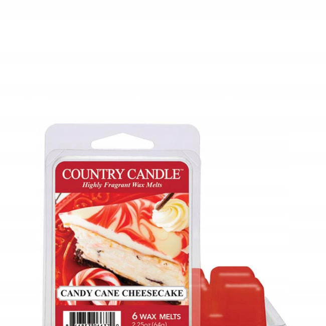 Country Candle Wax wosk zapachowy "potpourri" Candy Cane Cheesecake 64g