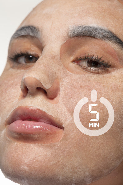 Garnier Hyaluronic Acis Ampoule Sheet Mask ampułka ujędrniająca w masce na tkaninie z kwasem hialuronowym i ekstraktem z arbuza 15g
