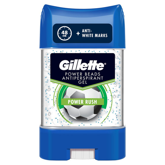 Gillette Power Beads antyperspirant w żelu dla mężczyzn Power Rush 75ml