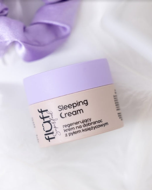 Fluff Sleeping Cream regenerujący krem na dobranoc z pyłem księżycowym 50ml