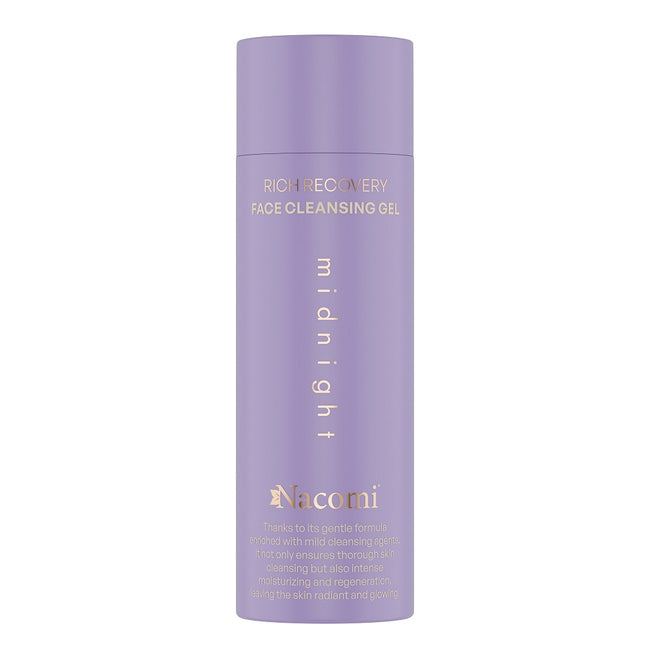 Nacomi Rich Recovery żel do mycia twarzy Midnight 140ml