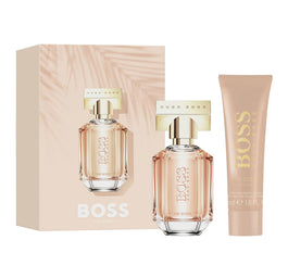 Hugo Boss The Scent For Her zestaw woda perfumowana spray 30ml + balsam do ciała 50ml