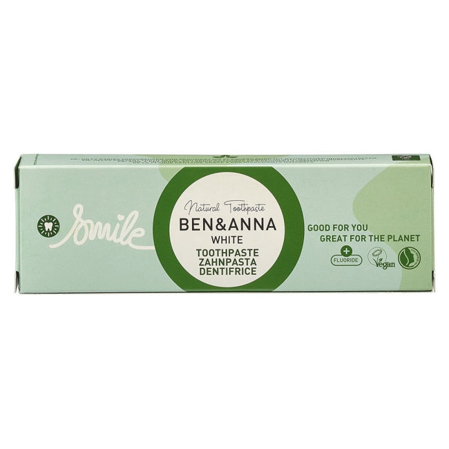 Ben&Anna Natural Toothpaste naturalna pasta aloesowa do zębów z fluorem White 75ml