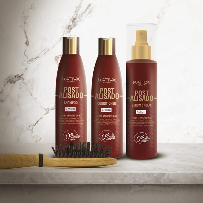 Kativa Keratin Post Alisado Conditioner odżywka do włosów z keratyną roślinną przedłużająca efekt wygładzenia 250ml