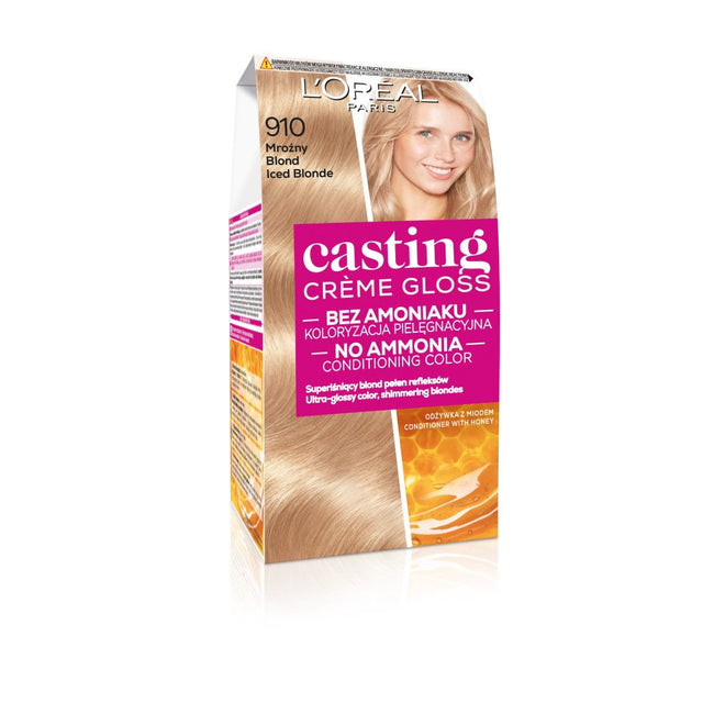 L'Oreal Paris Casting Creme Gloss farba do włosów 910 Mroźny Blond