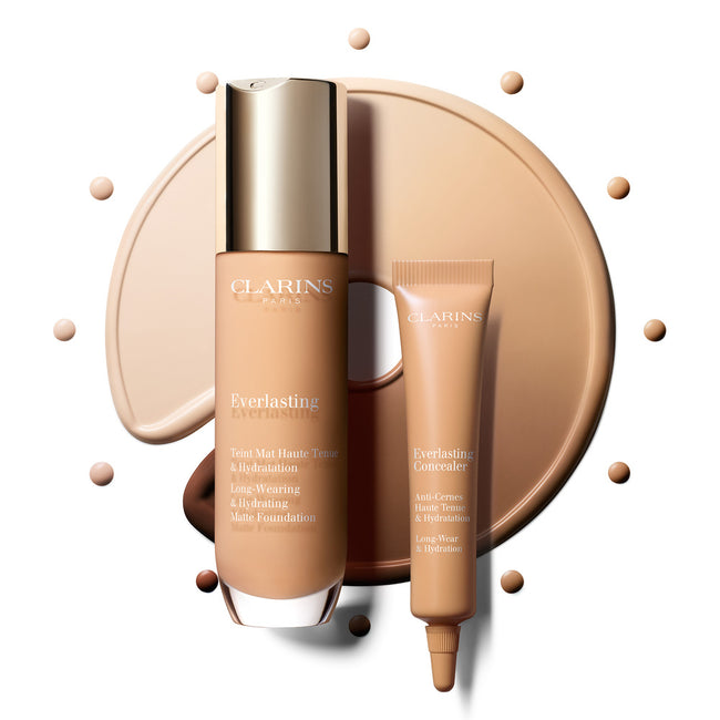 Clarins Everlasting Foundation nawilżający podkład matujący do twarzy 110 Honey 30ml