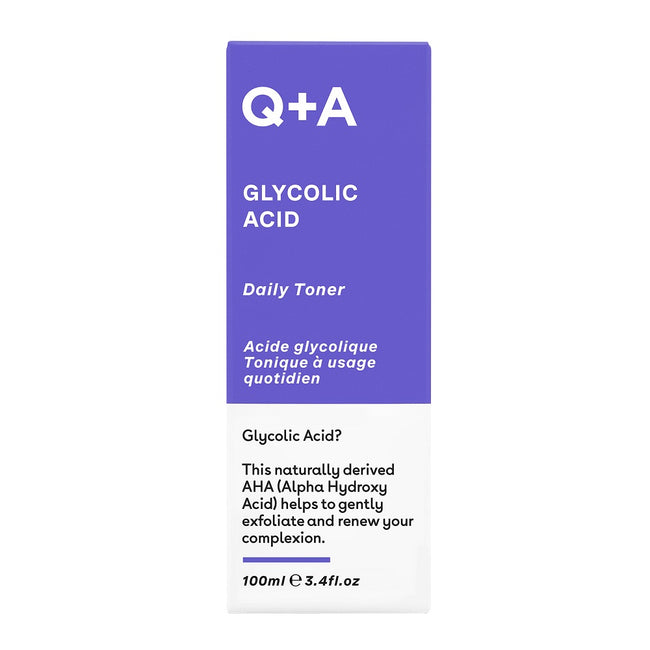 Q+A Glycolic Acid Daily Toner złuszczający tonik z kwasem glikolowym 100ml