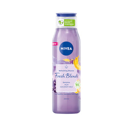 Nivea Fresh Blends Refreshing Shower żel pod prysznic odświeżający Banana & Acai & Coconut Milk 300ml