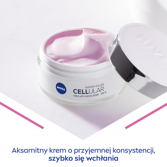 Nivea Cellular Expert Filler SPF15 krem anti-age na dzień 50ml