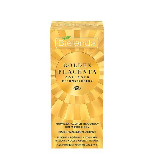 Bielenda Golden Placenta nawilżająco-liftingujący krem przeciwzmarszczkowy pod oczy 15ml