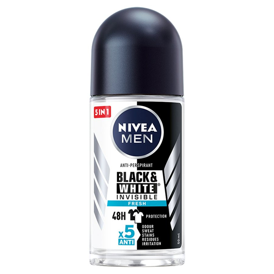 nivea black & white invisible fresh antyperspirant w kulce 50 ml    