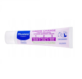 Mustela Vitamin Barrier Cream 123 krem do przewijania dla noworodków i niemowląt 50ml