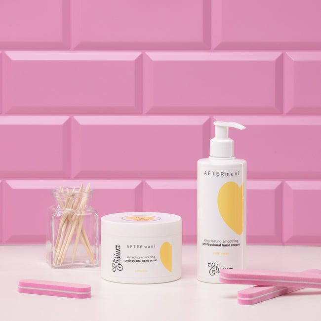 Elisium AFTERmani wygładzający peeling do rąk Safflower 200g