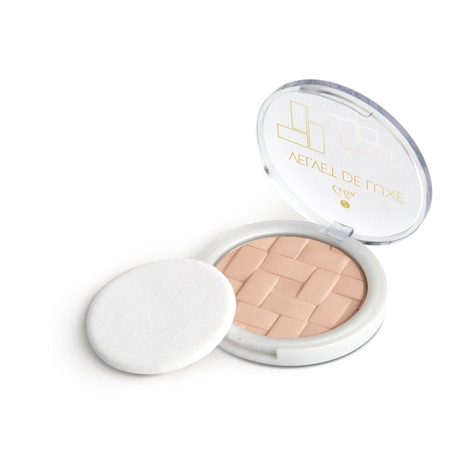 Celia Velvet De Luxe puder prasowany do twarzy 101 Transparent Beige 10g