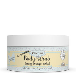 Nacomi Body Scrub cukrowy peeling Pomarańczowy 125g