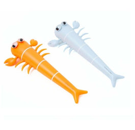 Sunnylife Sonny the Sea Creature dmuchany makaron do pływania dla dzieci Neon Orange 2szt,