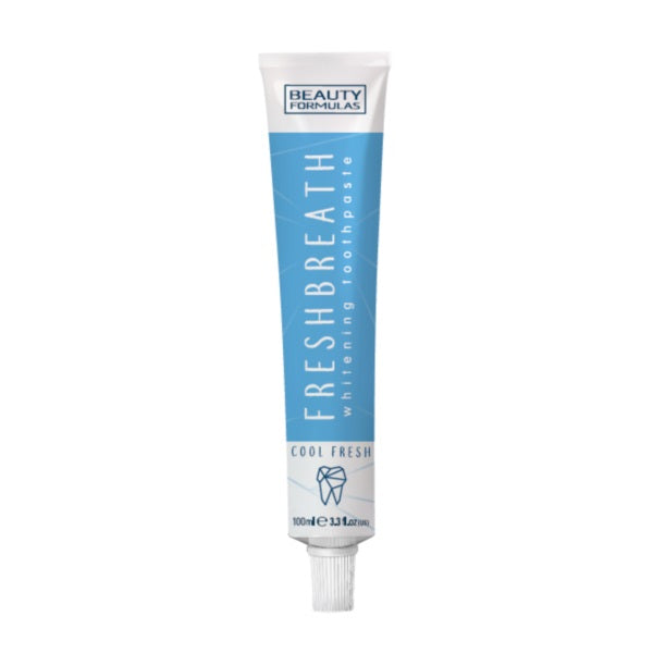 Beauty Formulas Freshbreath Whitening Toothpaste wybielająca pasta do zębów 100ml + szczoteczka do zębów