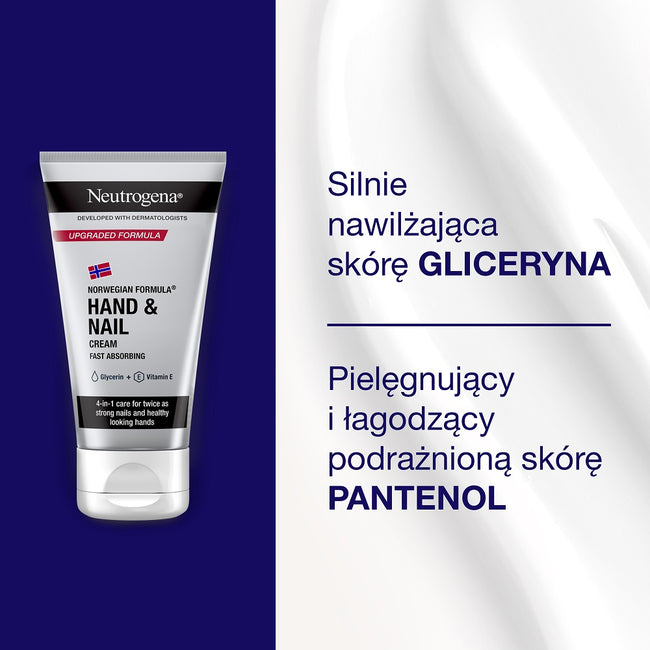 Neutrogena Norwegian Formula krem do rąk i paznokci 75ml