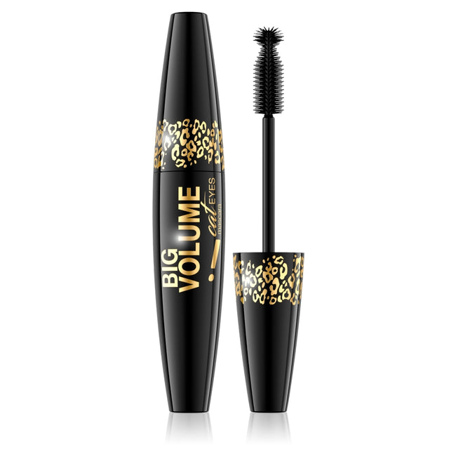 Eveline Cosmetics Big Volume Cat Eyes Mascara tusz do rzęs pogrubiający Black 10ml