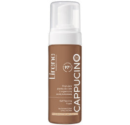 Lirene Perfect Tan brązująca pianka do ciała z organiczną wodą kokosową Cappucino 150ml