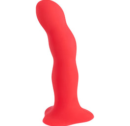 FUN FACTORY Bouncer dildo z ruchomymi kuleczkami Czerwony