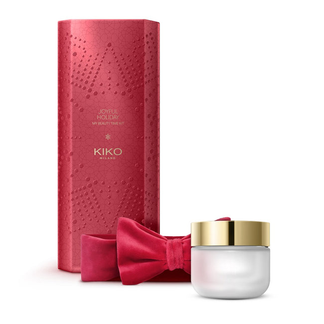 KIKO Milano Joyful Holiday My Beauty Time Kit zestaw rozświetlająca maseczka do twarzy 50ml + opaska na włosy 1szt
