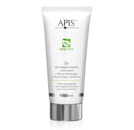 APIS Acne-Stop żel do masażu twarzy z minerałami z Morza Martwego zieloną herbatą i bambusem 200ml