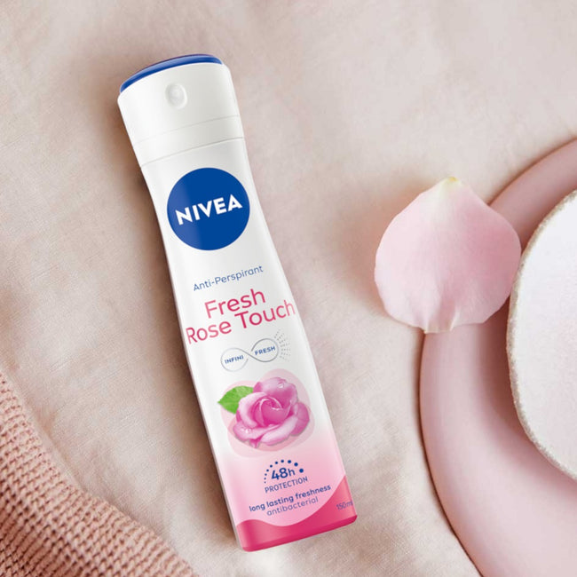 Nivea Rose Garden zestaw żel pod prysznic 250ml + antyperspirant spray 150ml