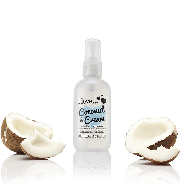 I Love Refreshing Body Spritzer odświeżająca mgiełka do ciała Coconut & Cream 100ml