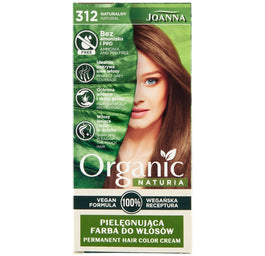Joanna Naturia Organic pielęgnująca farba do włosów 312 Naturalny