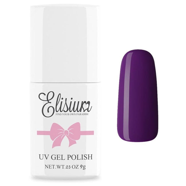 Elisium UV Gel Polish lakier hybrydowy do paznokci 007 Deep Plum 9g