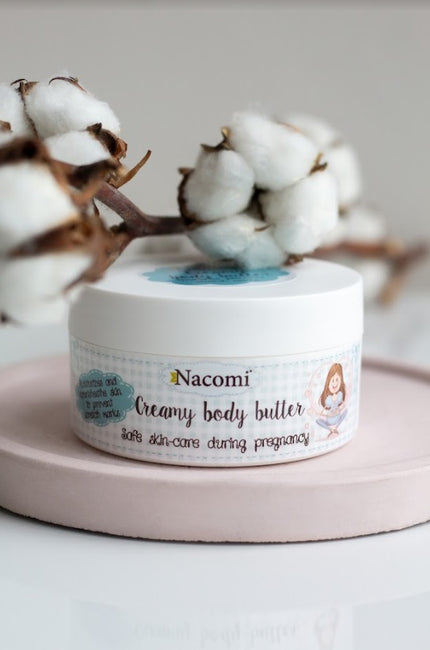 Nacomi Body Butter kremowe masło dla kobiet w ciąży 100g