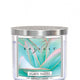 Kringle Candle Tumbler świeca zapachowa z trzema knotami Agave Pastel 411g