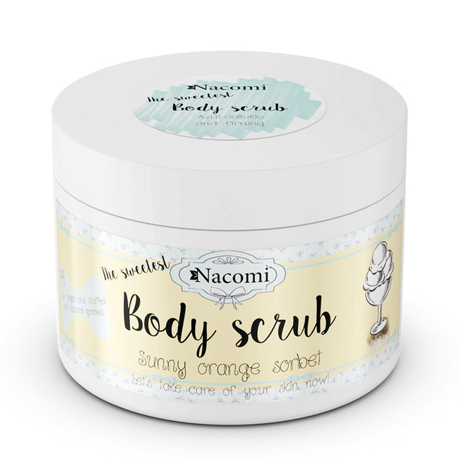 Nacomi Body Scrub peeling do ciała Sorbet Ze Słonecznych Pomarańczy 200g