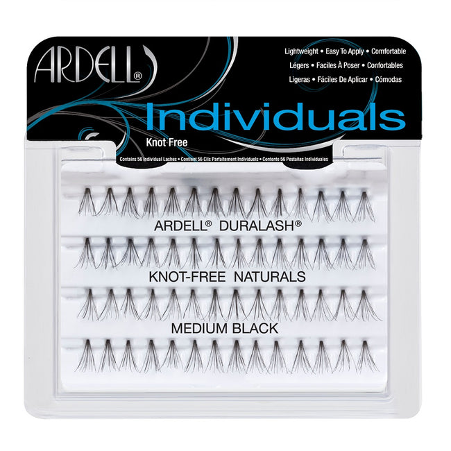 Ardell Individuals zestaw 56 kępek rzęs Medium Black