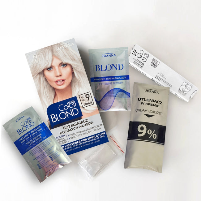 Joanna Ultra Color Blond rozjaśniacz do całych włosów do 9 tonów