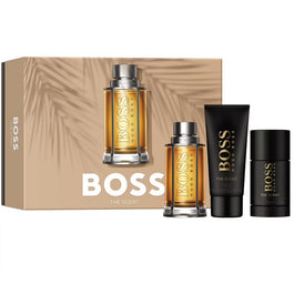 Hugo Boss Boss The Scent For Man zestaw woda toaletowa spray 100ml + żel pod prysznic 100ml + dezodorant sztyft 75ml