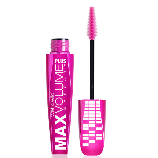 Wet n Wild Max Volume Plus Mascara tusz do rzęs zwiększający objętość Amp'D Black 8ml