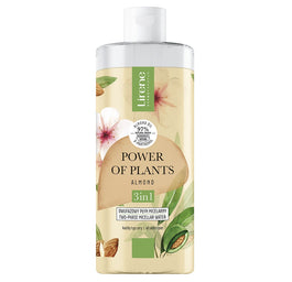 Lirene Power of Plants dwufazowy płyn micelarny 3w1 Migdał 400ml