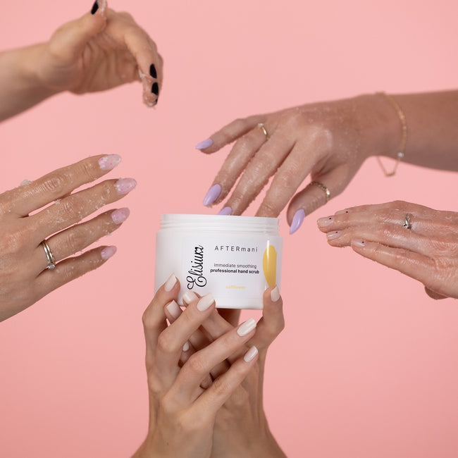 Elisium AFTERmani wygładzający peeling do rąk Safflower 200g