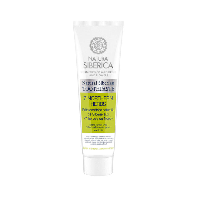 Natura Siberica Natural Siberian Toothpaste naturalna ziołowa pasta do zębów 7 Northern Herbs 100g