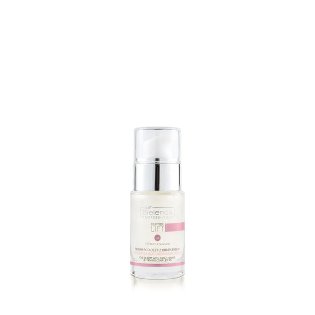 Bielenda Professional Peptide Lift serum pod oczy z kompleksem rozświetlająco-ujędrniającym 8% 15ml