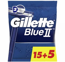 Gillette Blue II jednorazowe maszynki do golenia 20szt.