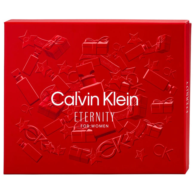 Calvin Klein Eternity For Women zestaw woda perfumowana spray 100ml + woda perfumowana spray 10ml + balsam do ciała 200ml