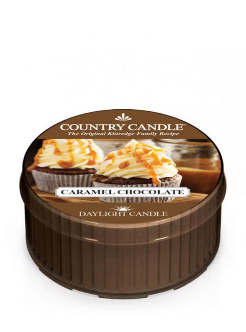 Country Candle Daylight świeczka zapachowa Caramel Chocolate 42g