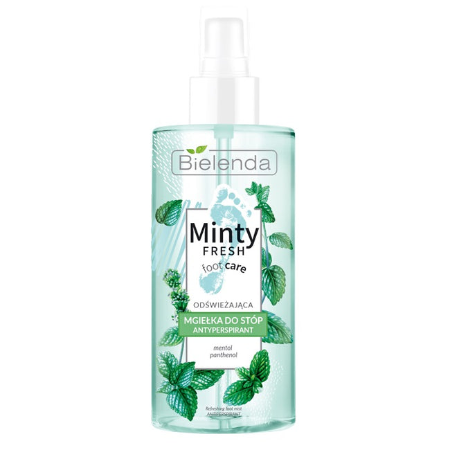Bielenda Minty Fresh Foot Care odświeżająca mgiełka do stóp antyperspirant 150ml