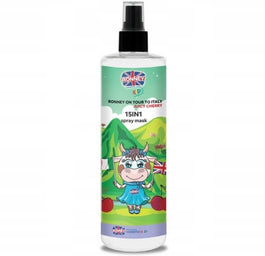 Ronney Kids On Tour To Italy 15in1 Spray Mask maska w sprayu do włosów splątanych i suchych dla dzieci Soczysta Wiśnia 285ml