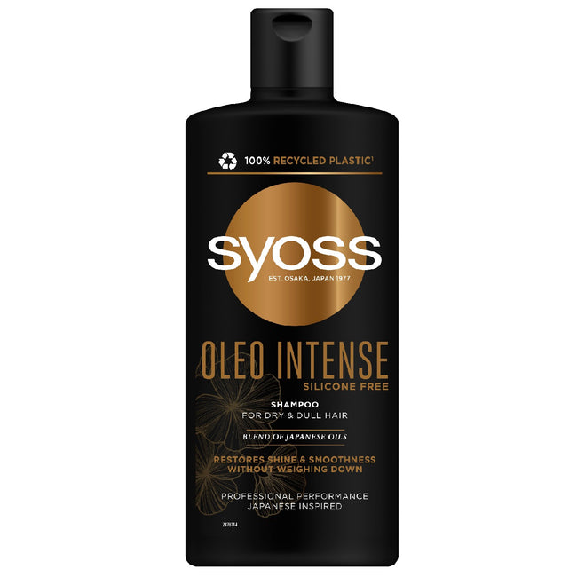 Syoss Oleo Intense szampon do włosów suchych i matowych przywracający blask i miękkość 440ml