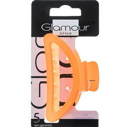 Glamour Neon klamra do włosów Pomarańczowa
