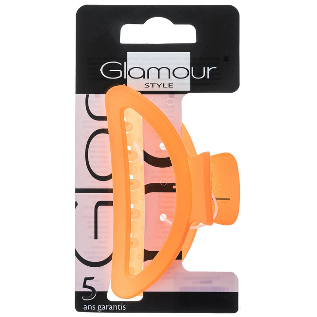 Glamour Neon klamra do włosów Pomarańczowa